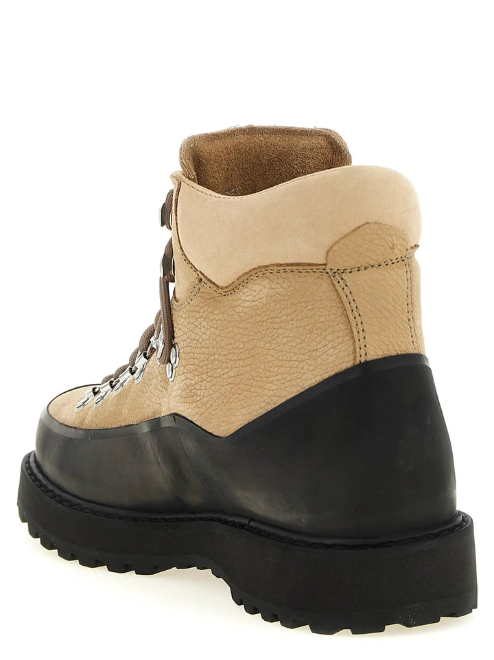 Diemme Sample Sale | Diemme Beige Cowhide Ankle Boots - | Designer outlet