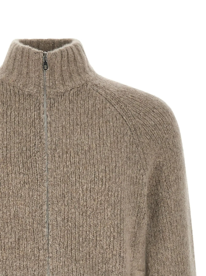 Brunello Cucinelli Sample Sale | Brunello Cucinelli Beige Cashmere Cardigan - | Designer outlet