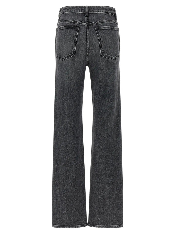 Khaite Sample Sale | Khaite Gray Cotton Straight-Leg Jeans - | Designer outlet