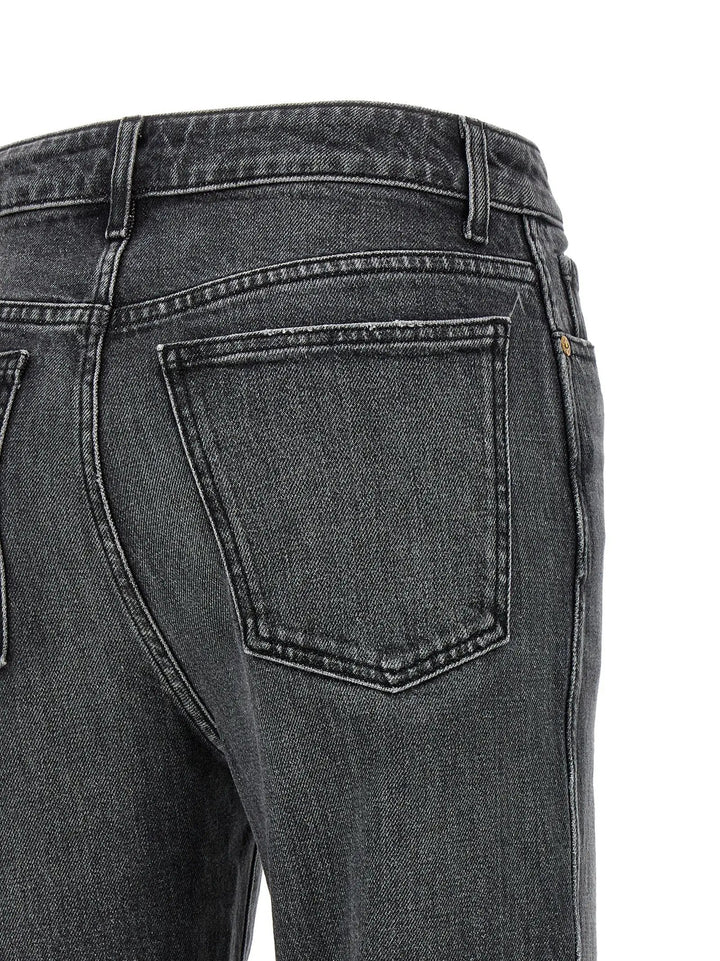Khaite Sample Sale | Khaite Gray Cotton Straight-Leg Jeans - | Designer outlet