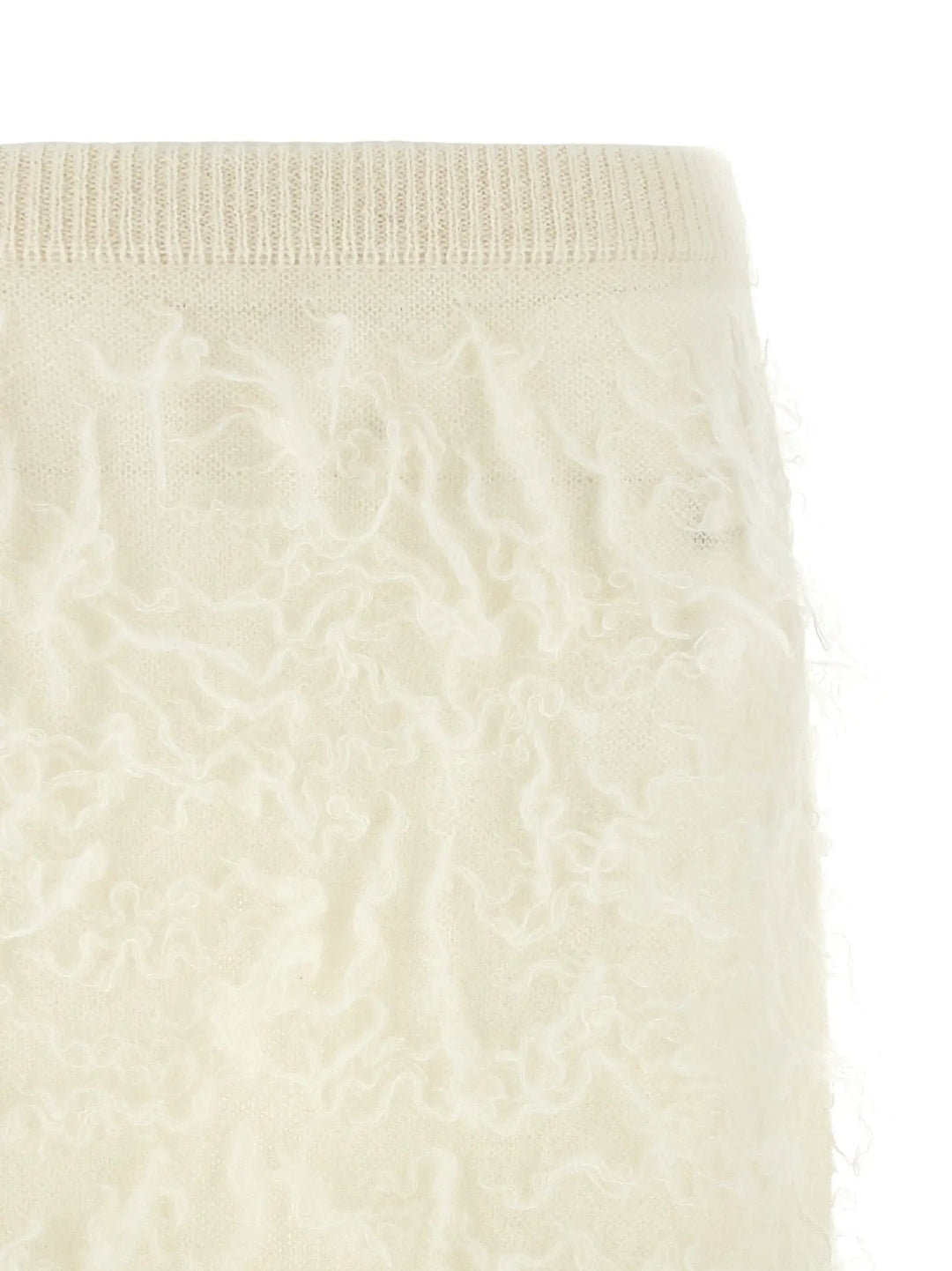 Fabiana Filippi Sample Sale | Fabiana Filippi White Fabric Midi Skirt - | Designer outlet
