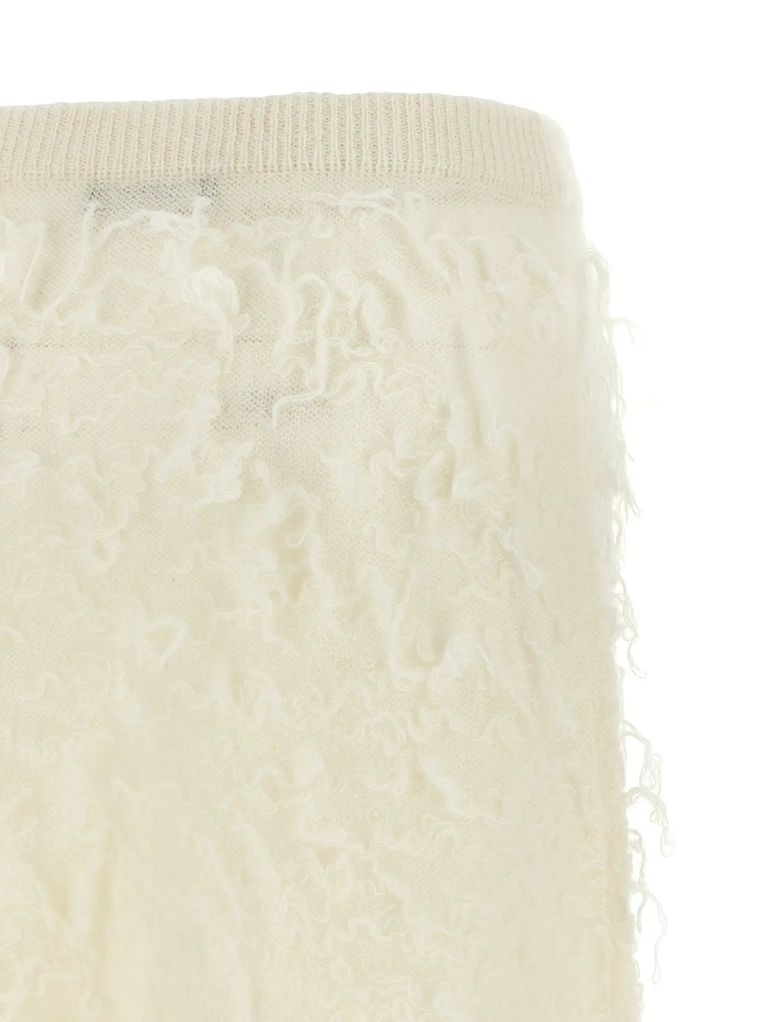 Fabiana Filippi Sample Sale | Fabiana Filippi White Fabric Midi Skirt - | Designer outlet