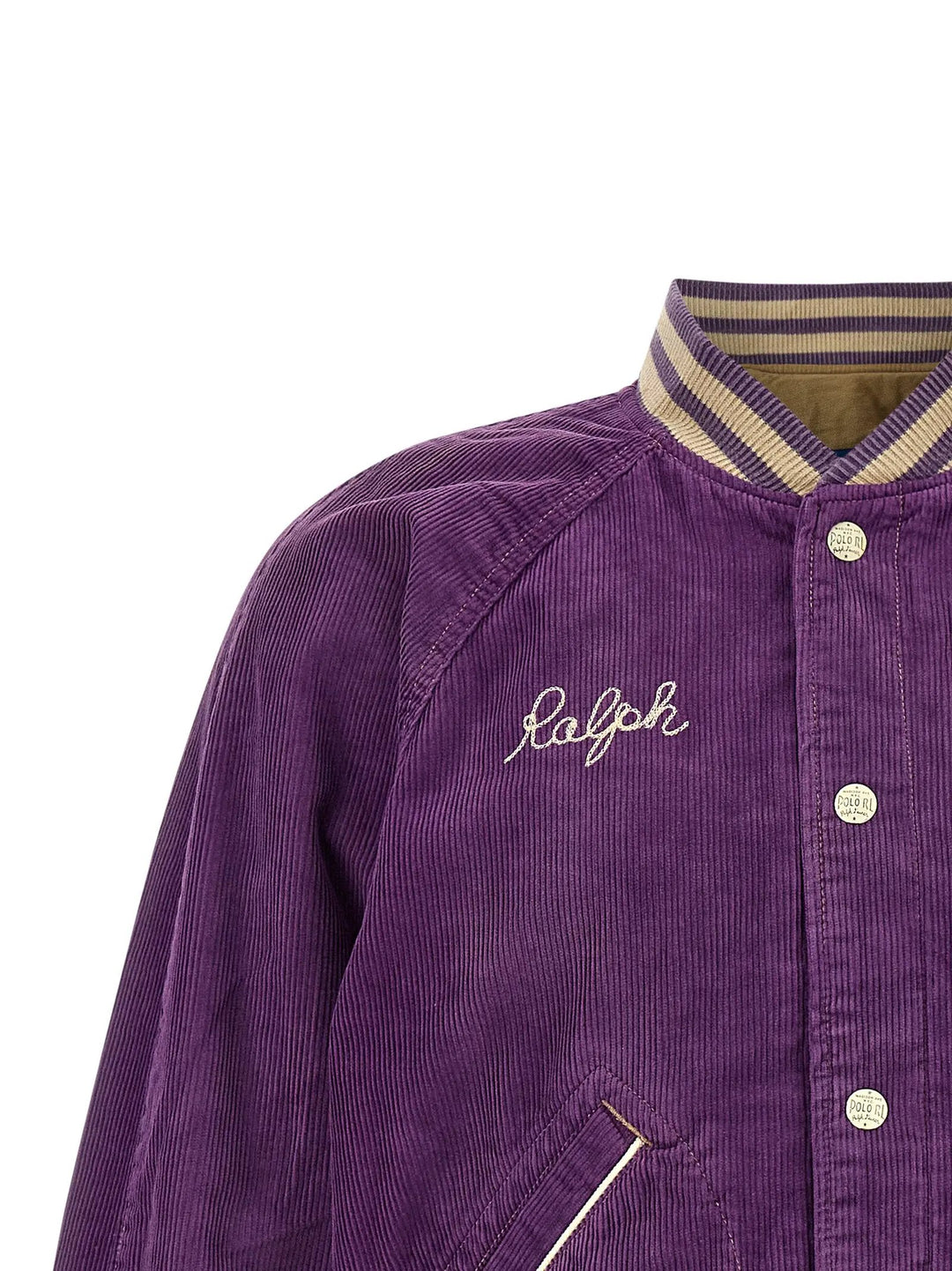Polo Ralph Lauren Sample Sale | Polo Ralph Lauren Purple Cotton Bomber - | Designer outlet
