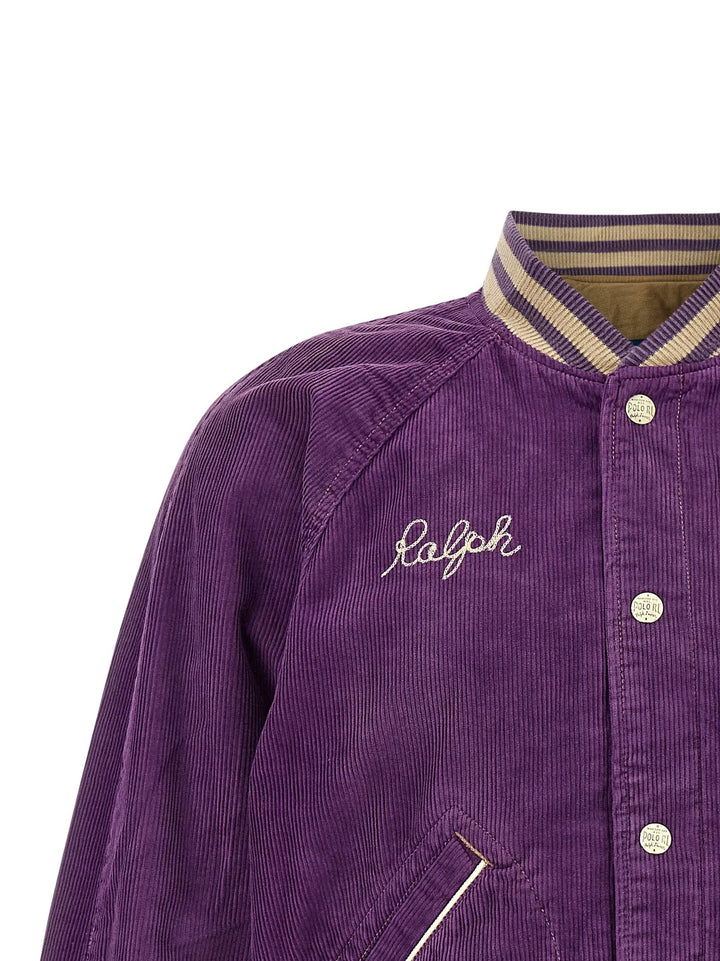 Polo Ralph Lauren Sample Sale | Polo Ralph Lauren Purple Cotton Bomber - | Designer outlet