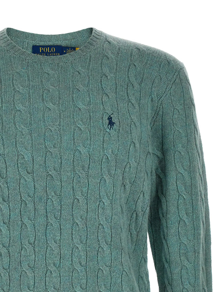 Polo Ralph Lauren Sample Sale | Polo Ralph Lauren Bicolor Wool Cardigan - | Designer outlet