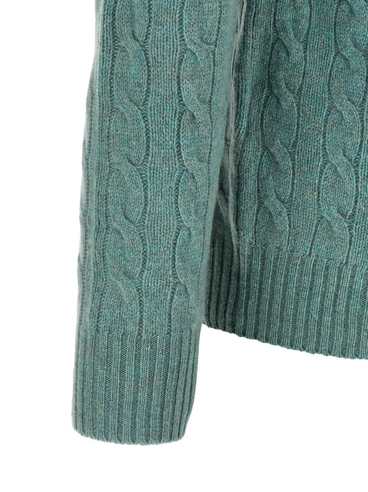 Polo Ralph Lauren Sample Sale | Polo Ralph Lauren Bicolor Wool Cardigan - | Designer outlet