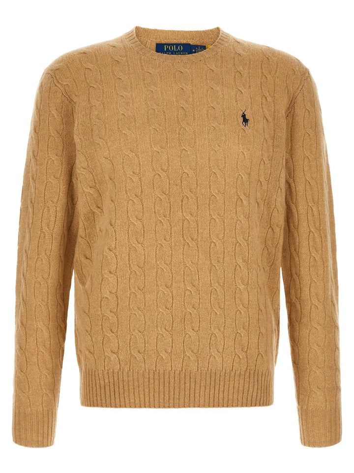 Polo Ralph Lauren Sample Sale | Polo Ralph Lauren Beige Wool Cardigan - | Designer outlet