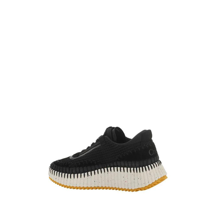 Chloé Sample Sale | Chloé Black Nylon Athletic Sneakers - | Designer outlet