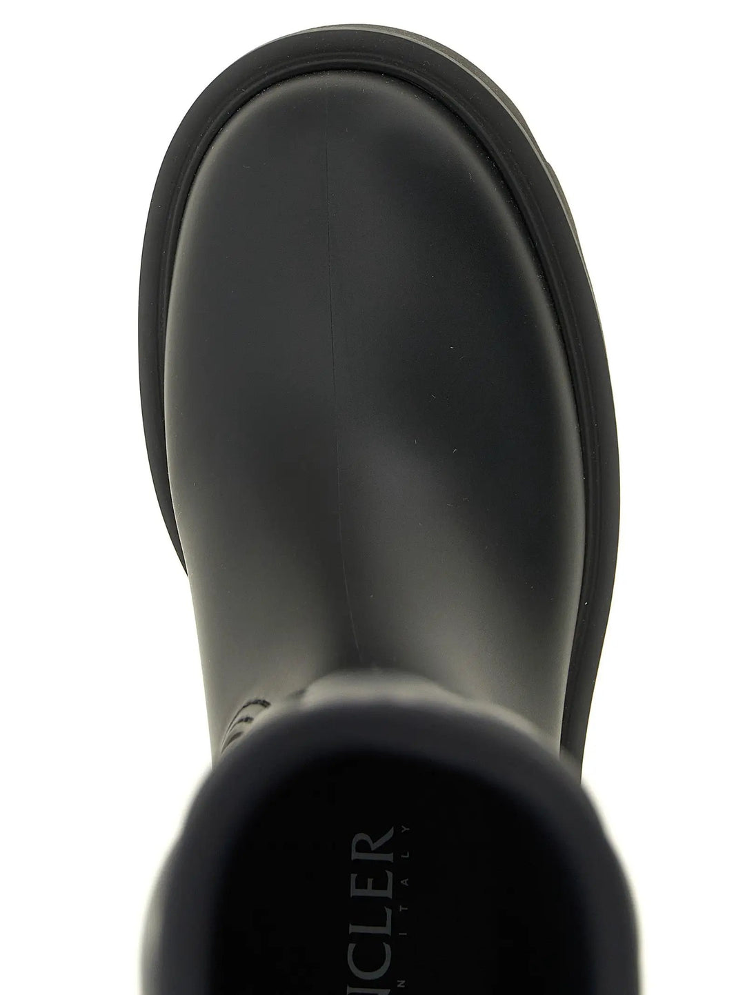 Moncler Sample Sale | Moncler Black Pvc Over The Knee - | Designer outlet