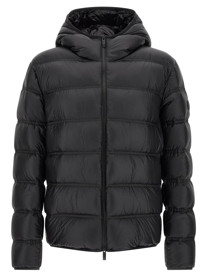 Moncler Sample Sale | Moncler Black Polyamide Full-Length Jacket - | Designer outlet