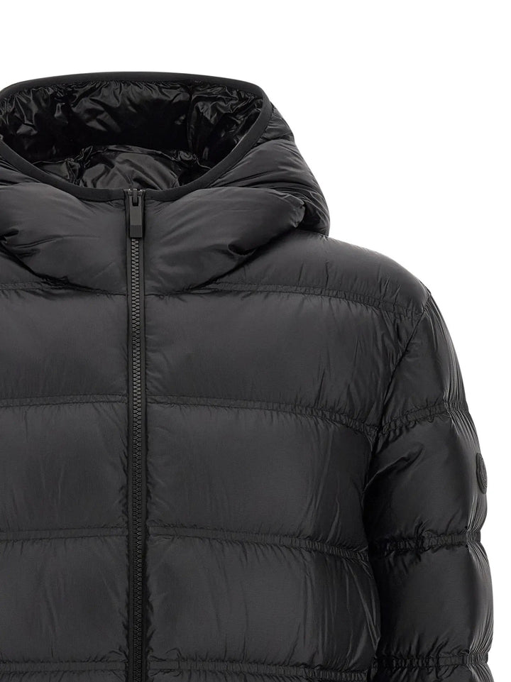 Moncler Sample Sale | Moncler Black Polyamide Full-Length Jacket - | Designer outlet