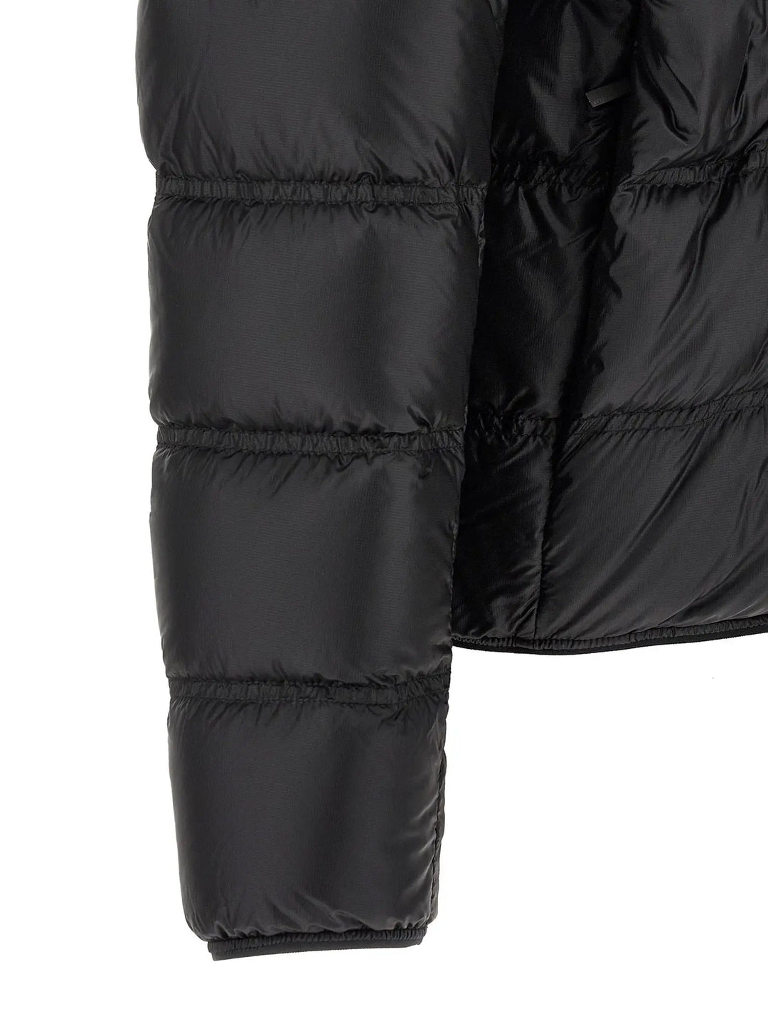 Moncler Sample Sale | Moncler Black Polyamide Full-Length Jacket - | Designer outlet