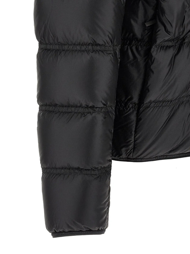 Moncler Sample Sale | Moncler Black Polyamide Full-Length Jacket - | Designer outlet