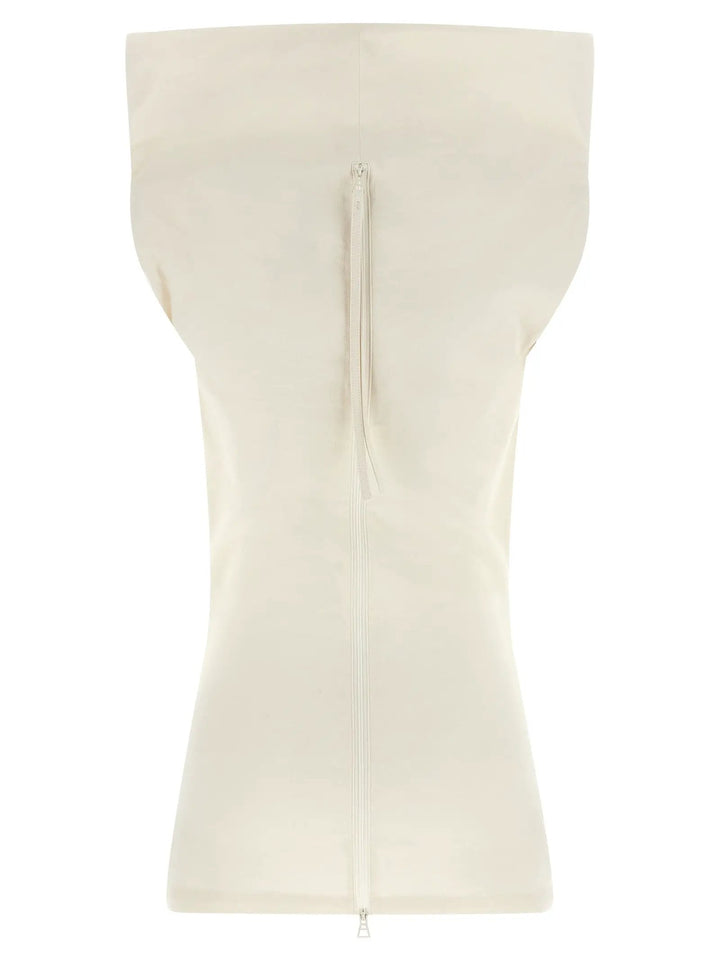 Issey Miyake Sample Sale | Issey Miyake White Paper Blouse - | Designer outlet