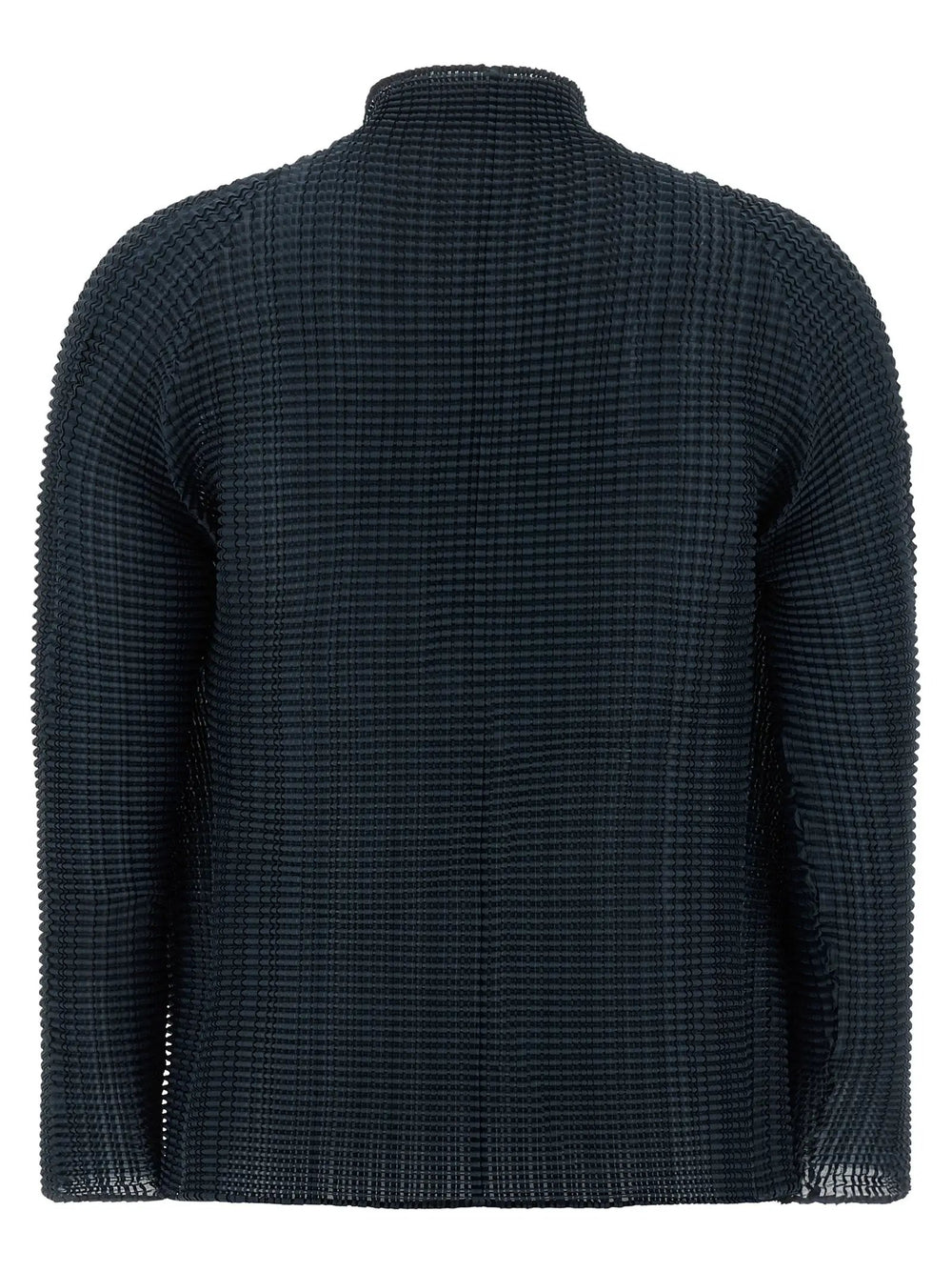 Issey Miyake Sample Sale | Issey Miyake Blue Polyester Cardigan - | Designer outlet