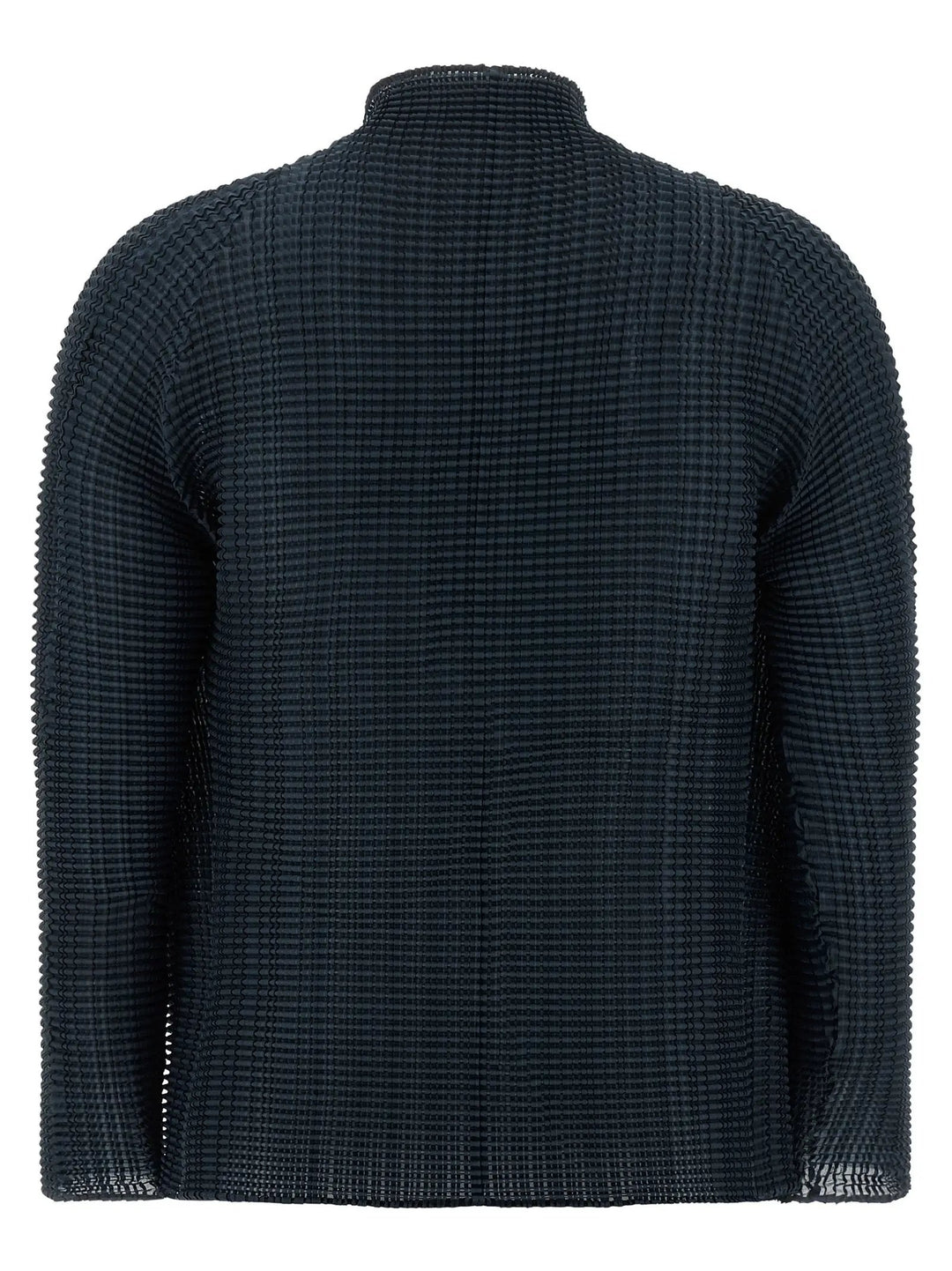 Issey Miyake Sample Sale | Issey Miyake Blue Polyester Cardigan - | Designer outlet