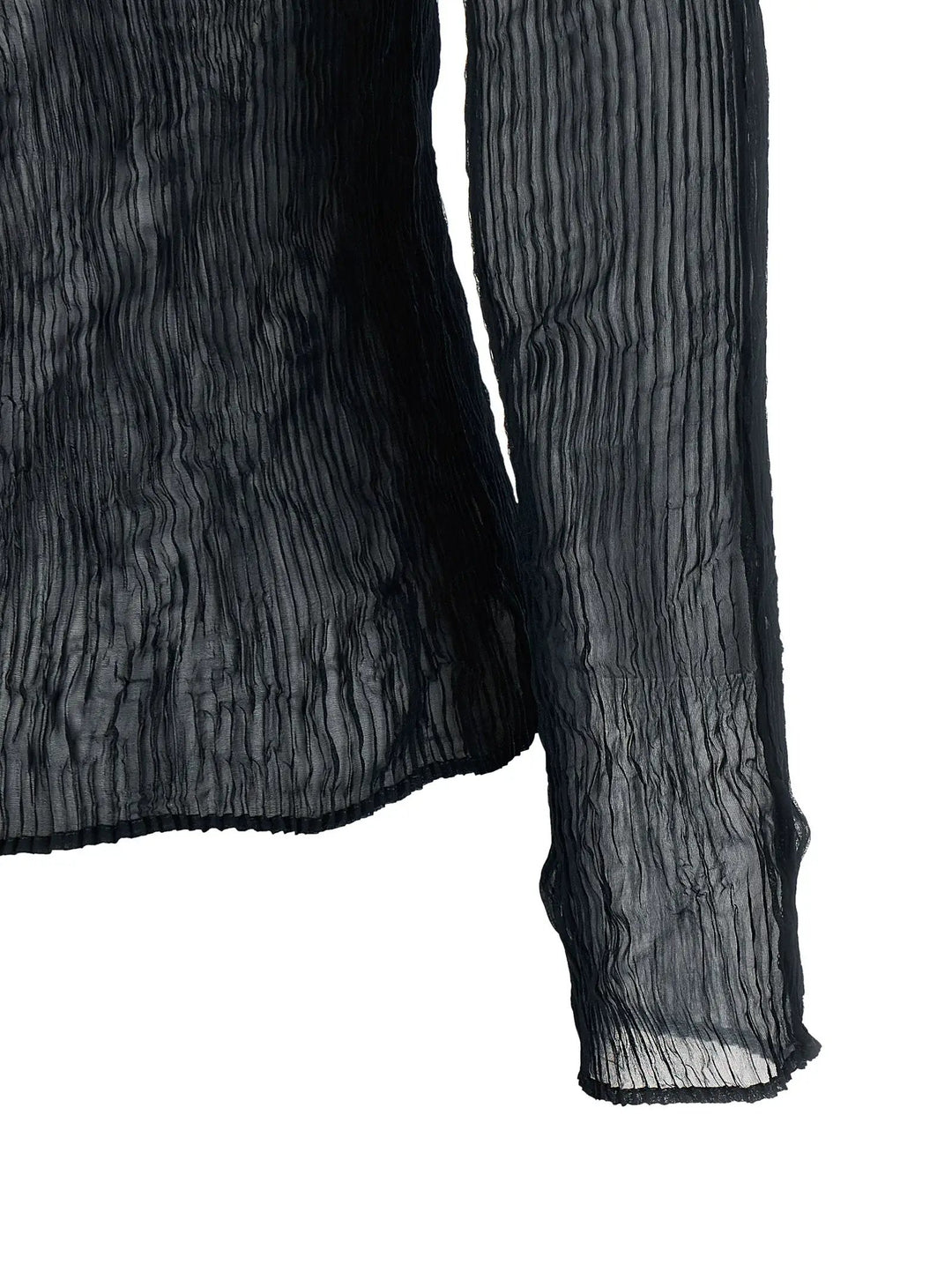 Issey Miyake Sample Sale | Issey Miyake Black Polyester Cardigan - | Designer outlet