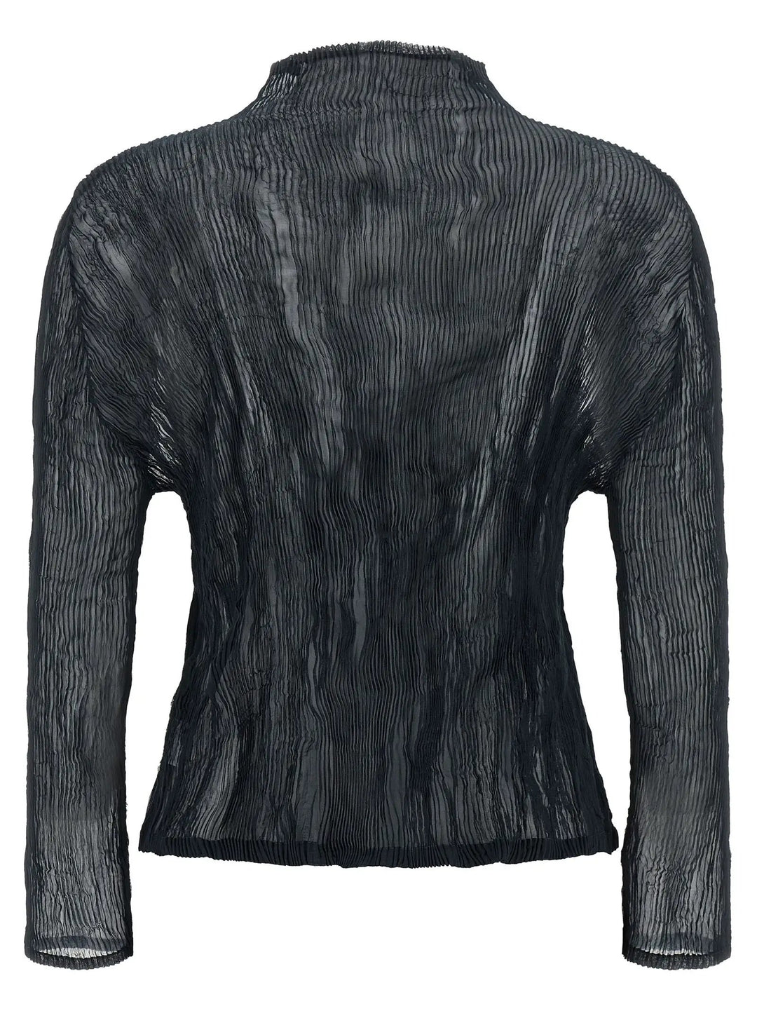 Issey Miyake Sample Sale | Issey Miyake Black Polyester Cardigan - | Designer outlet
