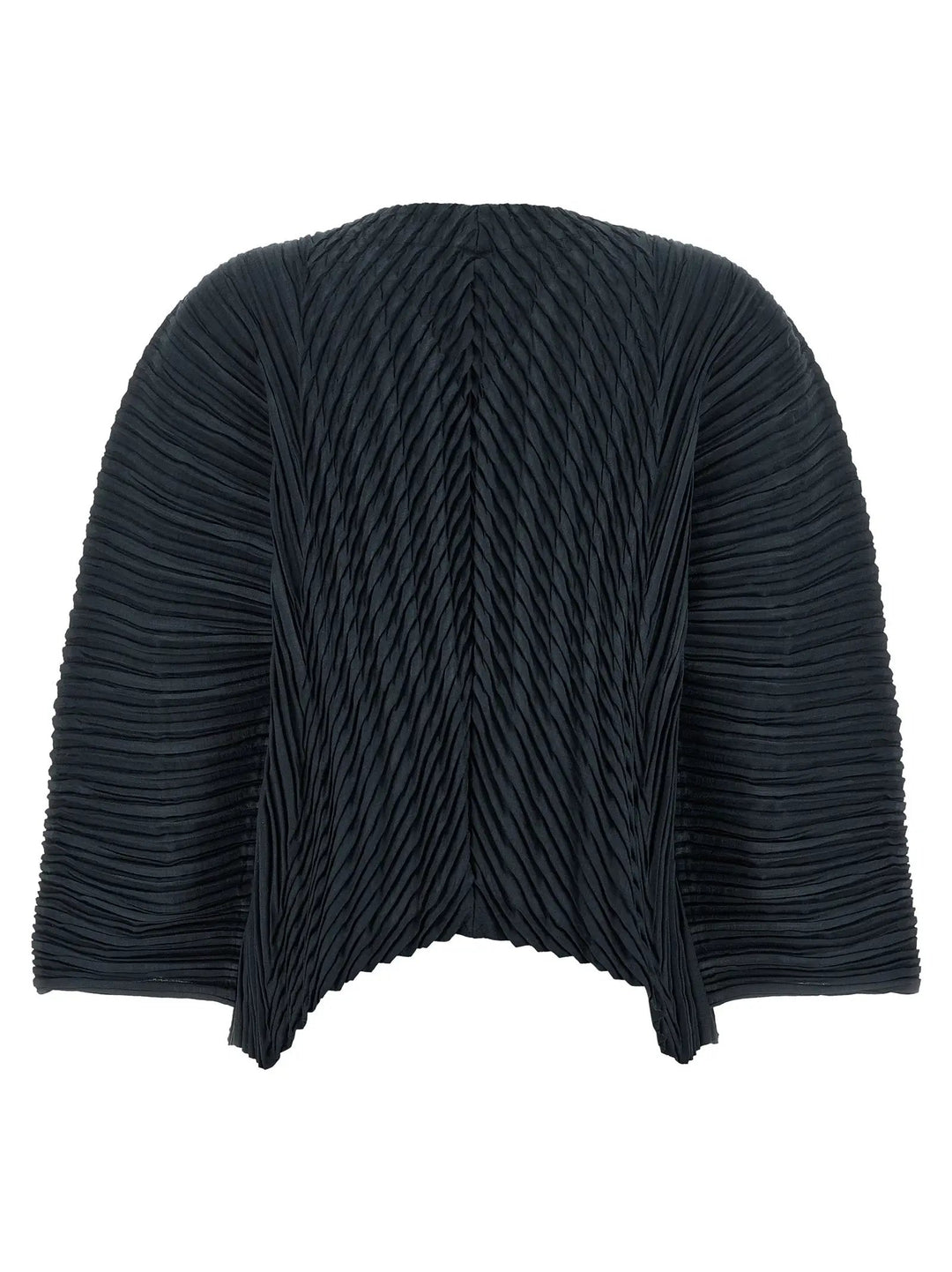 Issey Miyake Sample Sale | Issey Miyake Black Polyester Cardigan - | Designer outlet