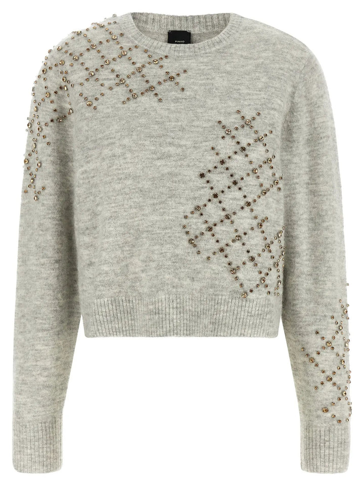 PINKO Sample Sale | PINKO Gray Wool Cardigan - | Designer outlet