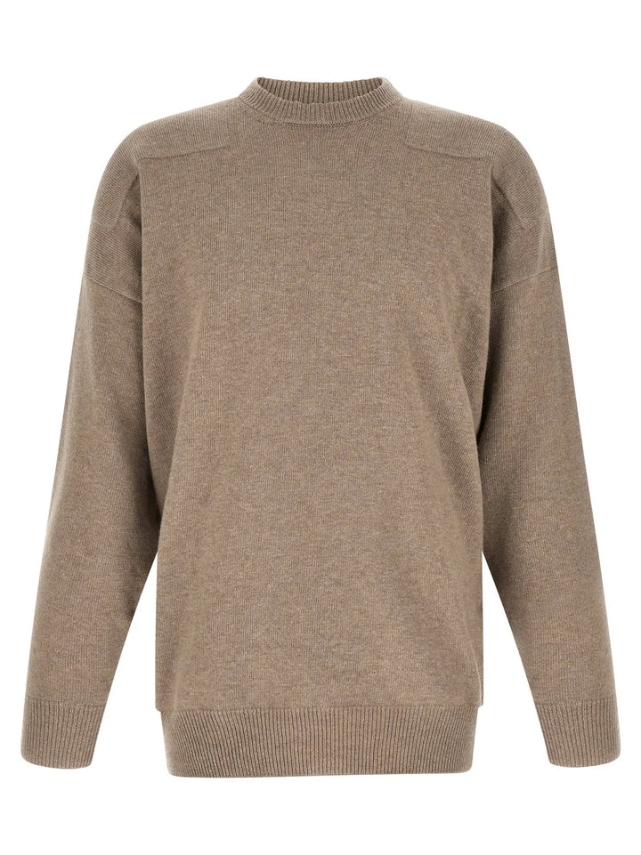 Jil Sander Sample Sale | Jil Sander Beige Wool Cardigan - | Designer outlet