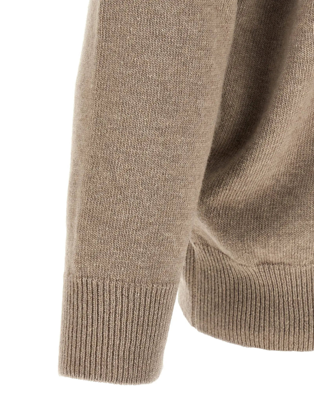 Jil Sander Sample Sale | Jil Sander Beige Wool Cardigan - | Designer outlet