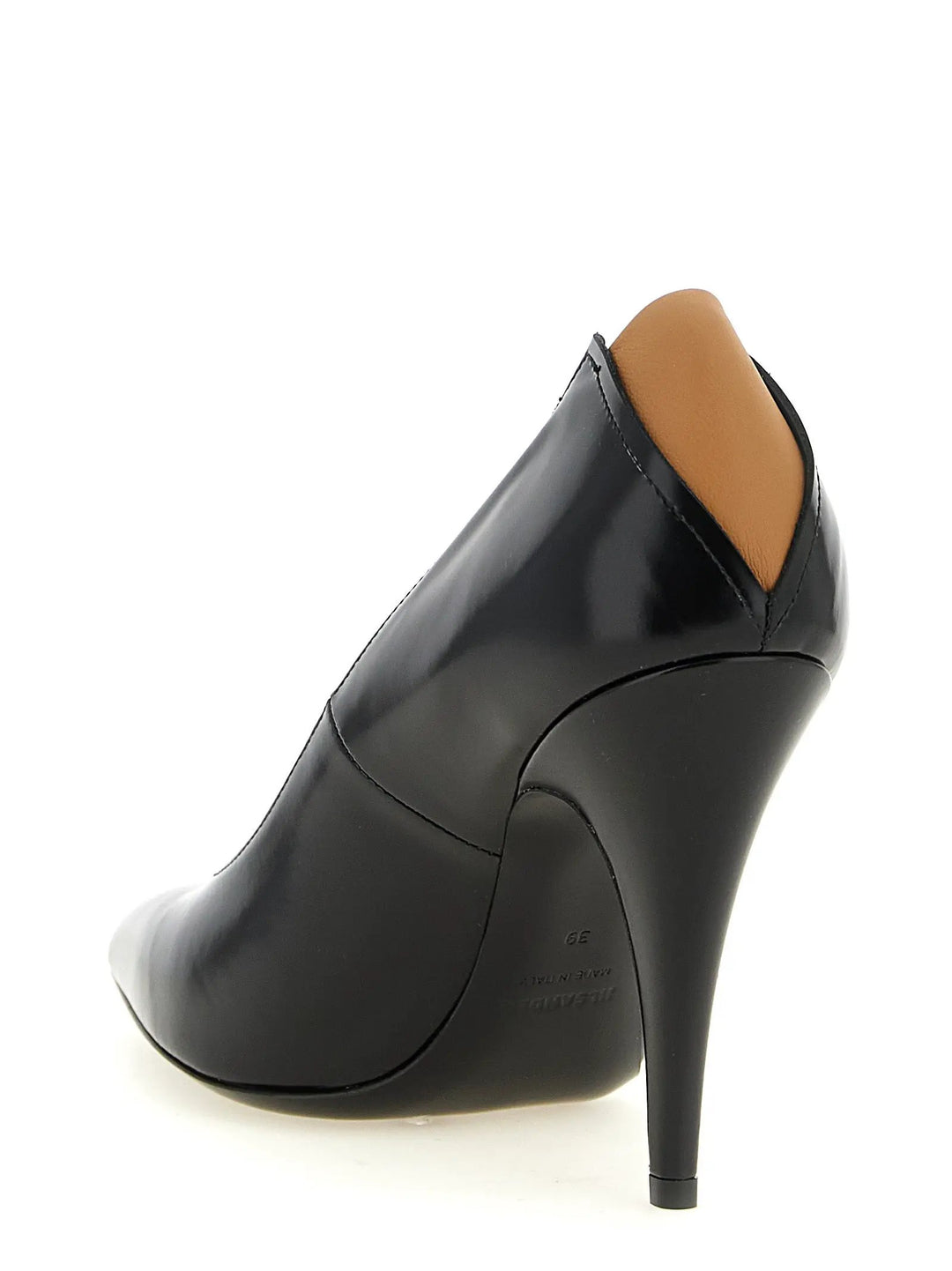 Jil Sander Sample Sale | Jil Sander Black Calfskin High Heel Pumps - | Designer outlet