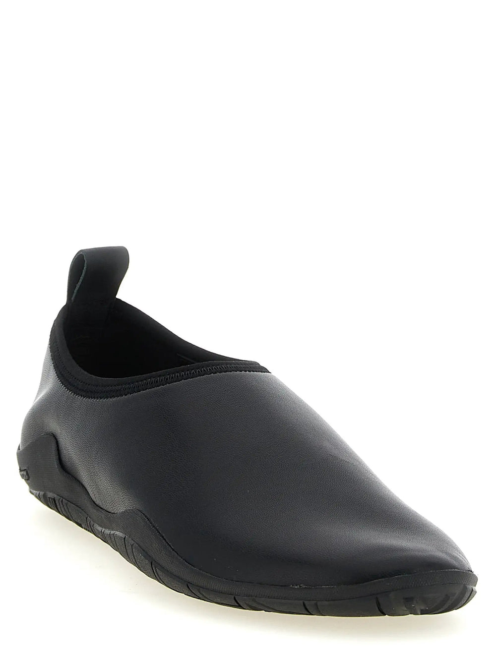 Jil Sander Sample Sale | Jil Sander Black Polyethylene Flats - | Designer outlet