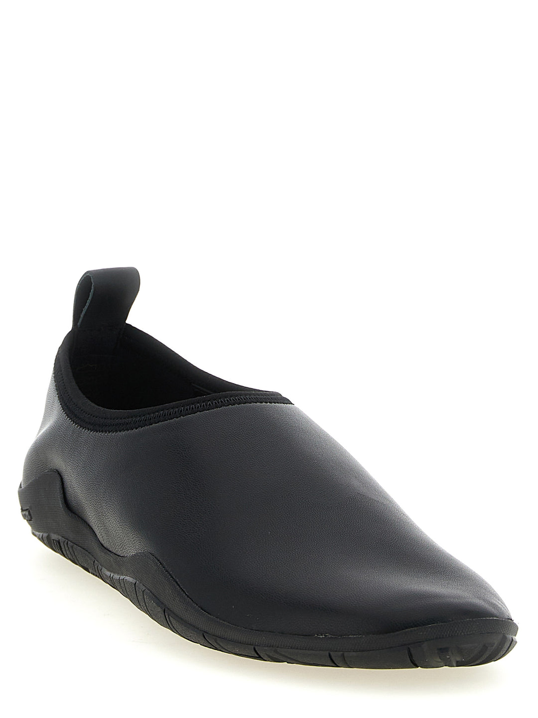 Jil Sander Sample Sale | Jil Sander Black Polyethylene Flats - | Designer outlet