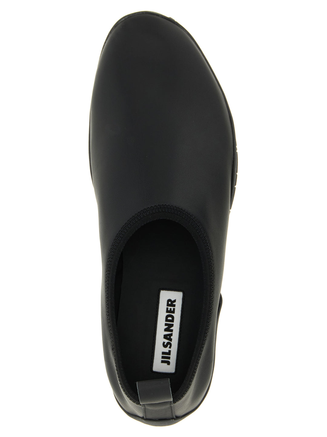 Jil Sander Sample Sale | Jil Sander Black Polyethylene Flats - | Designer outlet