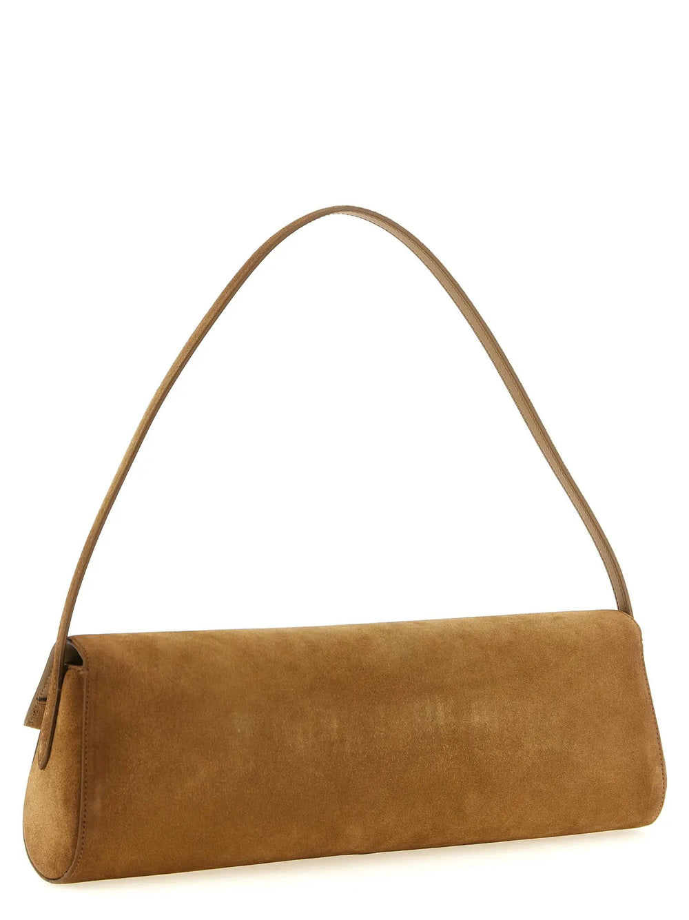Jil Sander Sample Sale | Jil Sander Brown Calfskin Shoulder Bag - | Designer outlet
