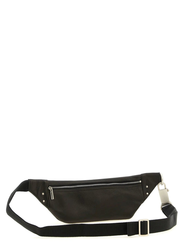Rick Owens Sample Sale | Rick Owens Black Calfskin Crossbody Bag - | Designer outlet