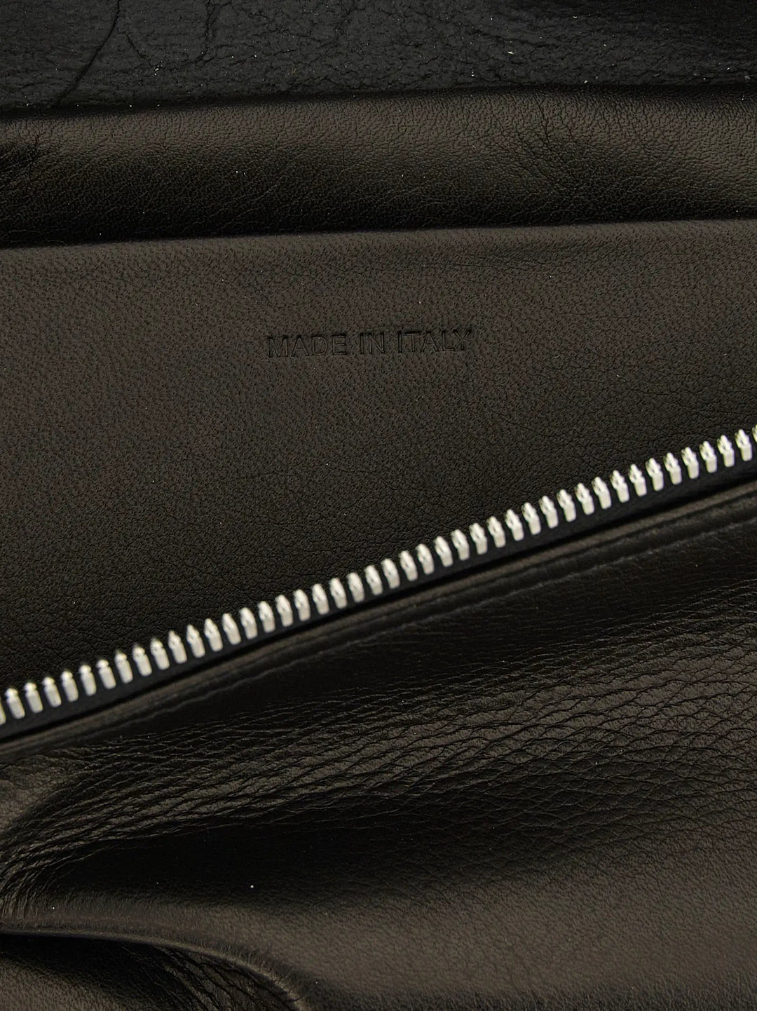 Rick Owens Sample Sale | Rick Owens Black Calfskin Crossbody Bag - | Designer outlet
