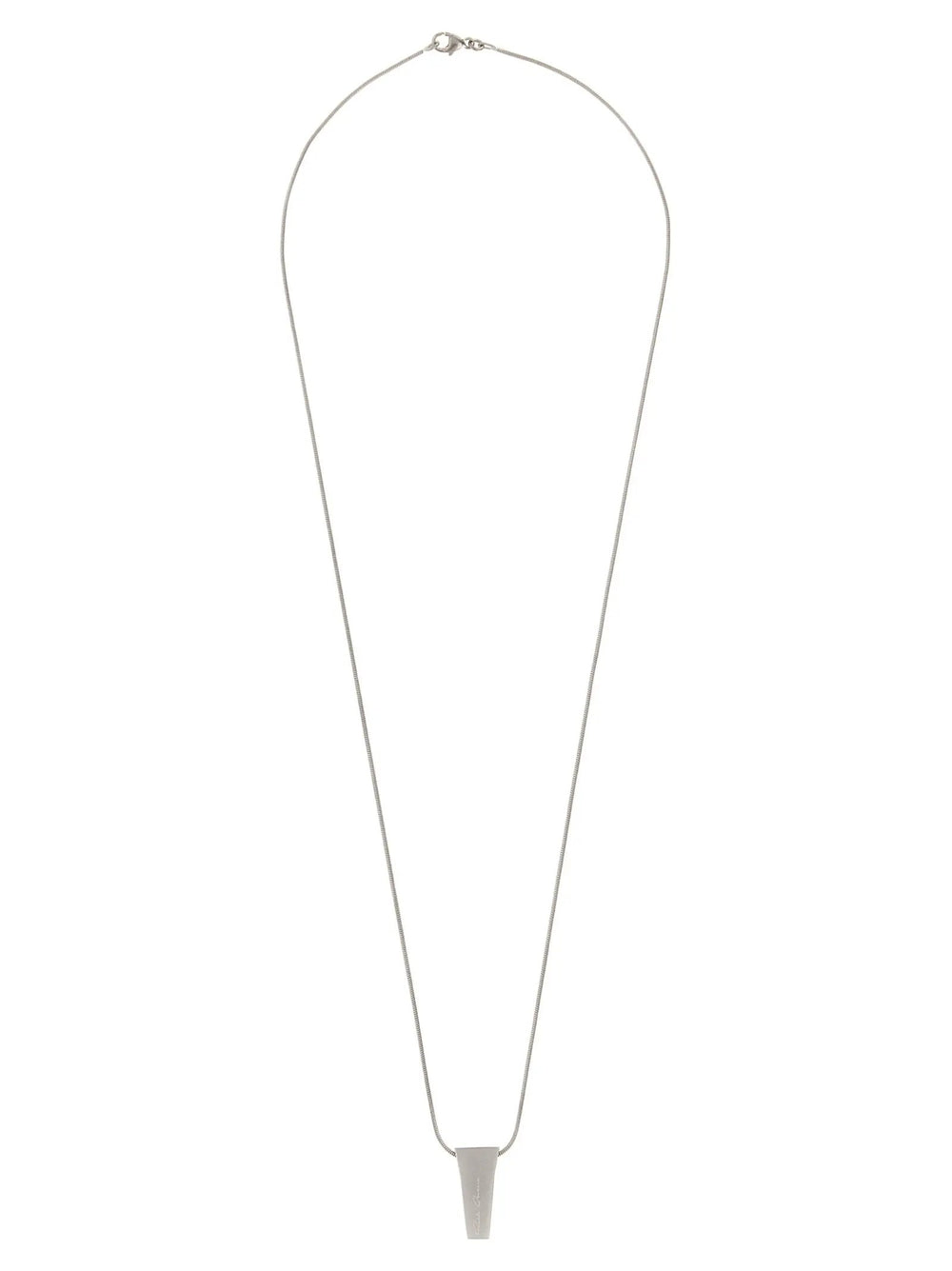 Rick Owens Sample Sale | Rick Owens Silver Brass Necklace - | Designer outlet