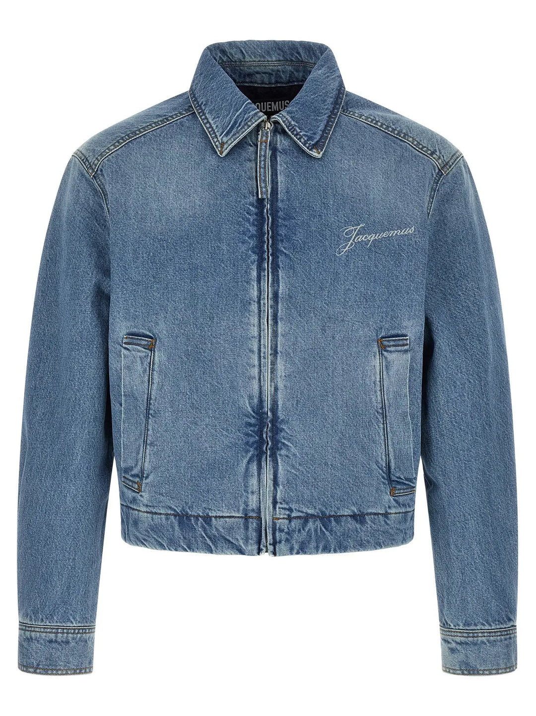 Jacquemus Sample Sale | Jacquemus Blue Cotton Denim Jacket - | Designer outlet