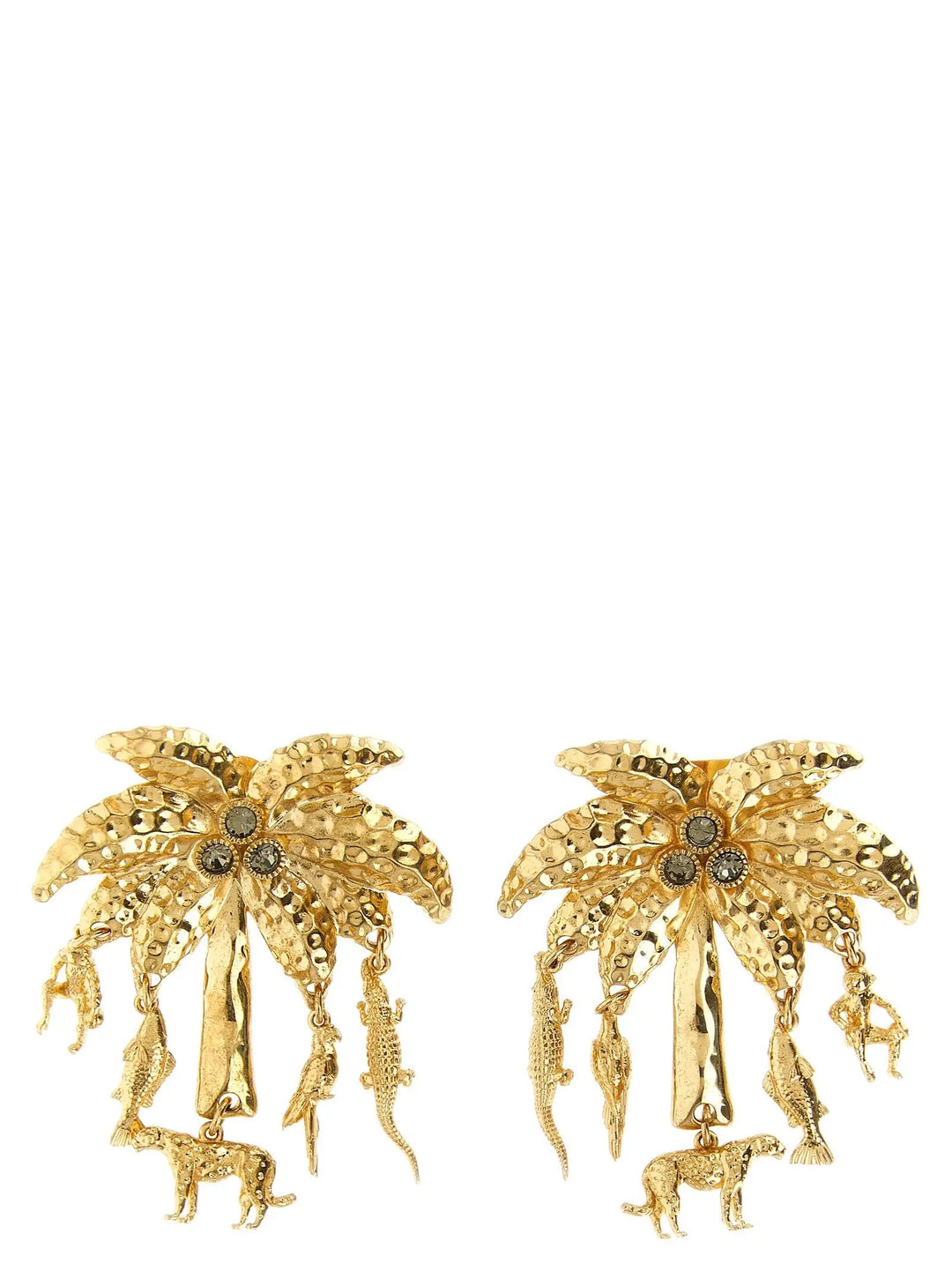 Jacquemus Sample Sale | Jacquemus Gold Brass Earrings - | Designer outlet