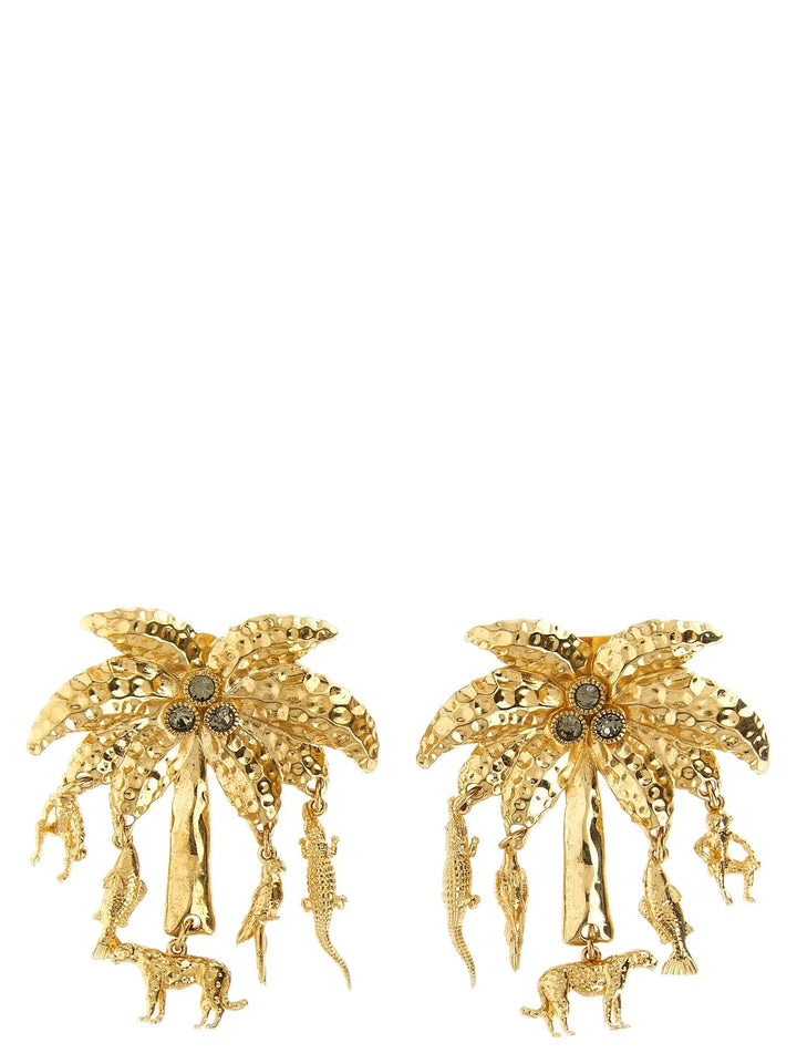 Jacquemus Sample Sale | Jacquemus Gold Brass Earrings - | Designer outlet
