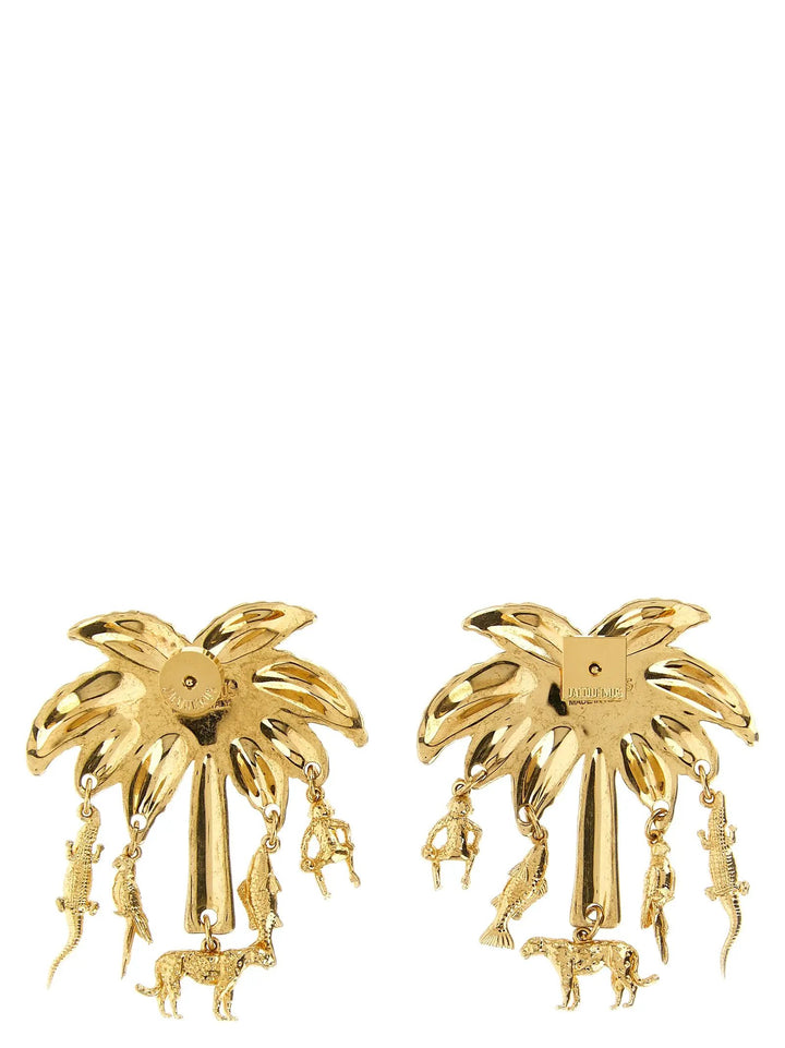 Jacquemus Sample Sale | Jacquemus Gold Brass Earrings - | Designer outlet