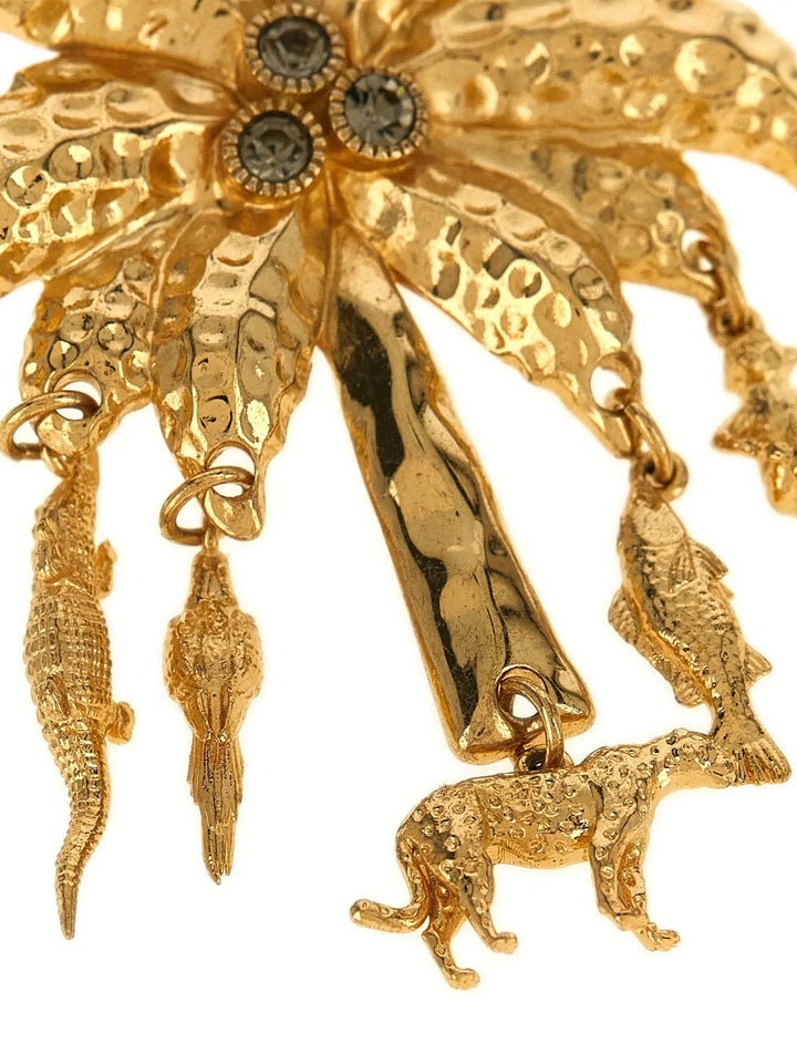 Jacquemus Sample Sale | Jacquemus Gold Brass Earrings - | Designer outlet