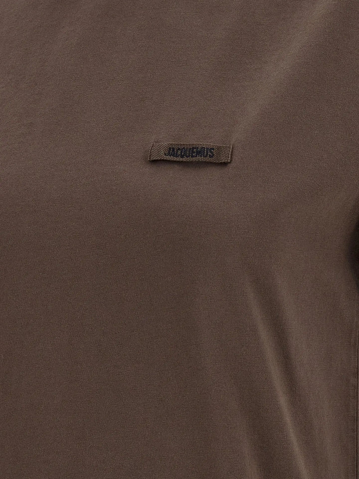 Jacquemus Sample Sale | Jacquemus Brown Cotton T-Shirt - | Designer outlet