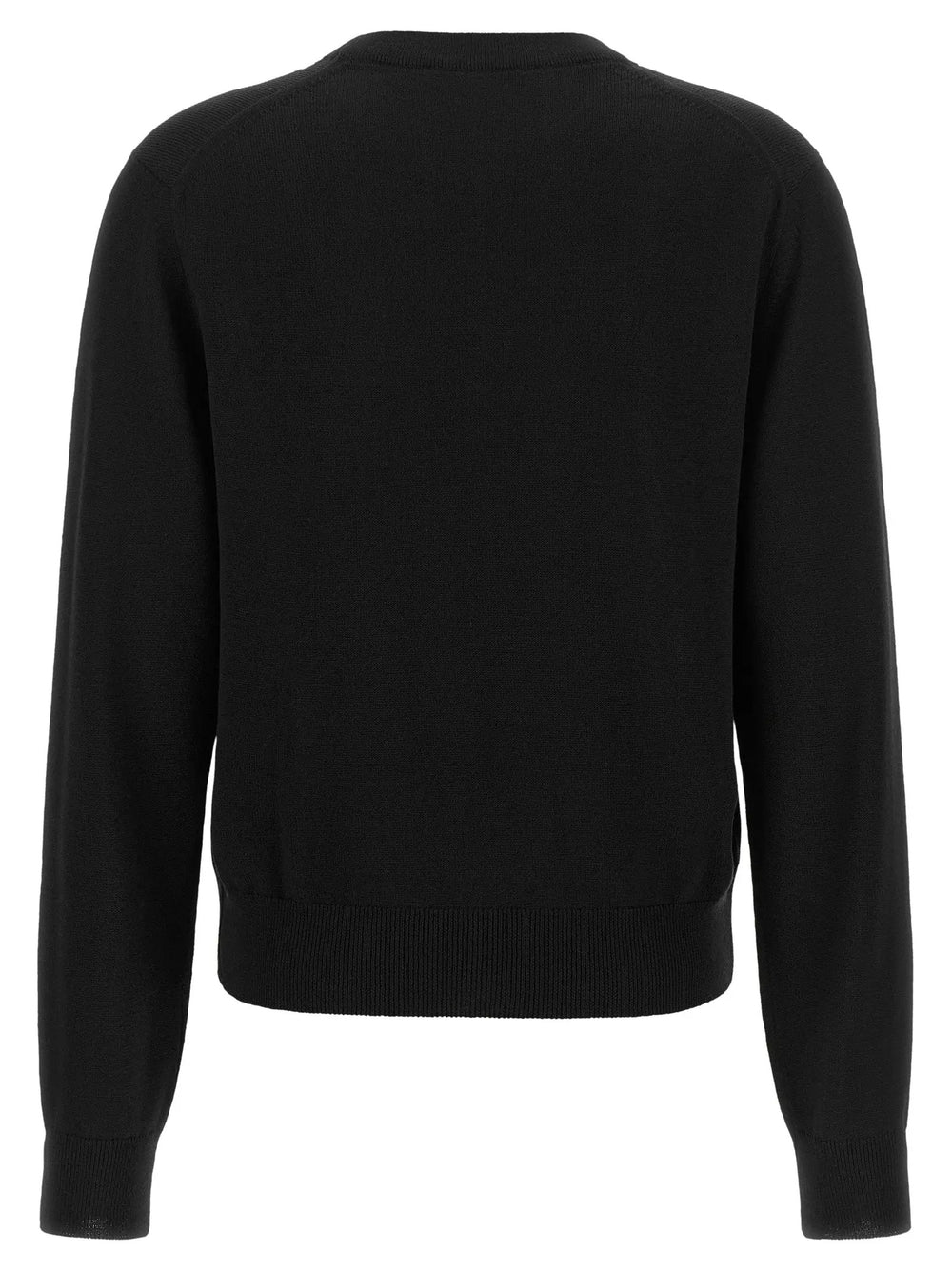 Maison Kitsuné Sample Sale | Maison Kitsuné Black Wool Cardigan - | Designer outlet