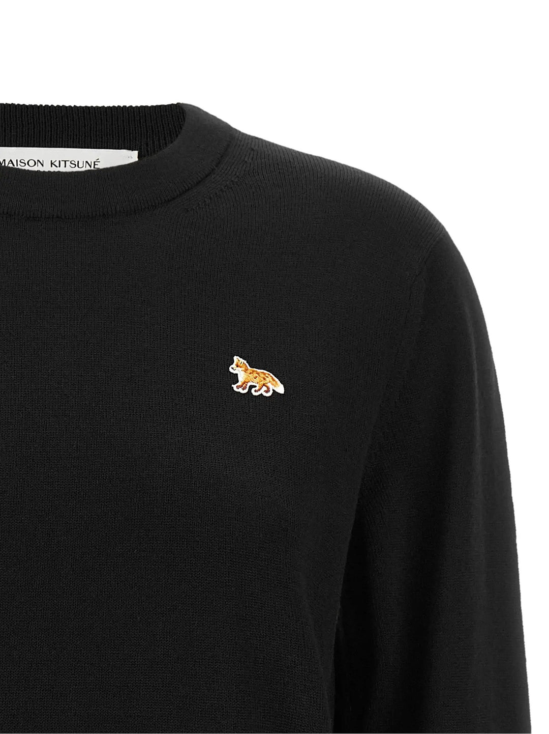 Maison Kitsuné Sample Sale | Maison Kitsuné Black Wool Cardigan - | Designer outlet