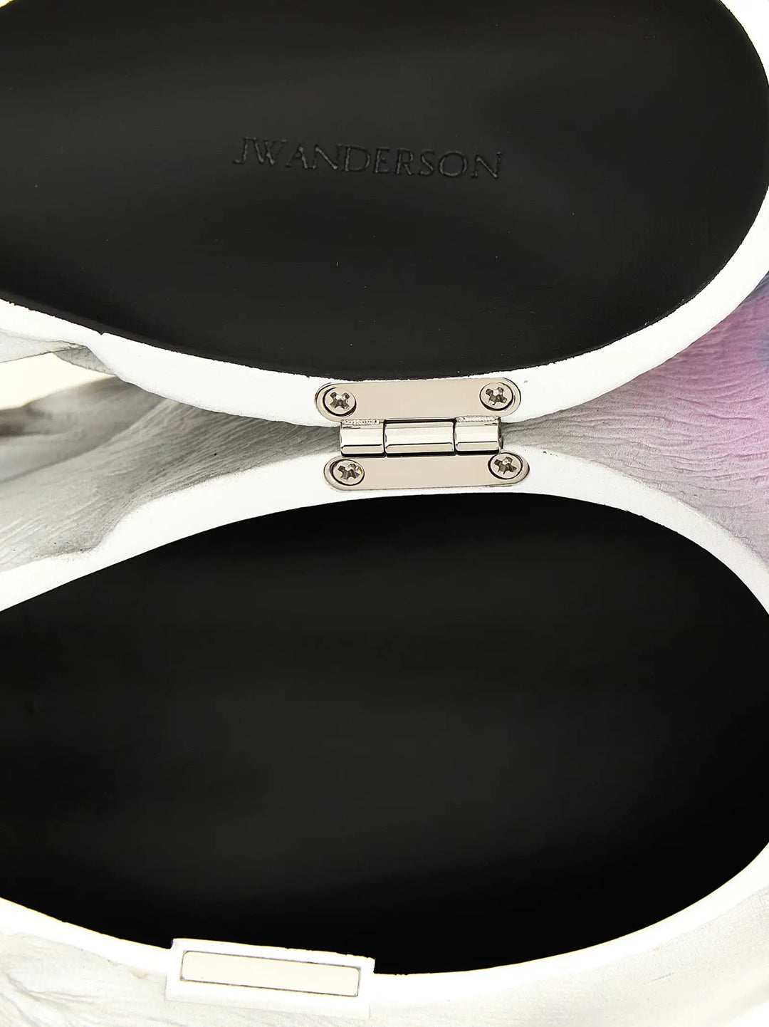 J.W.Anderson Sample Sale | J.W.Anderson Gray Resin Clutch Bag - | Designer outlet