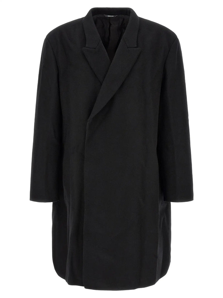Kiko Kostadinov Sample Sale | Kiko Kostadinov Black Wool Coat - | Designer outlet