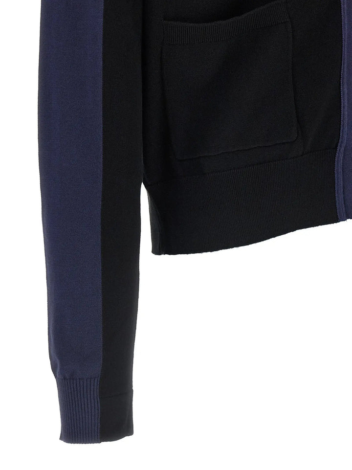 Kiko Kostadinov Sample Sale | Kiko Kostadinov Blue Cotton Cardigan - | Designer outlet