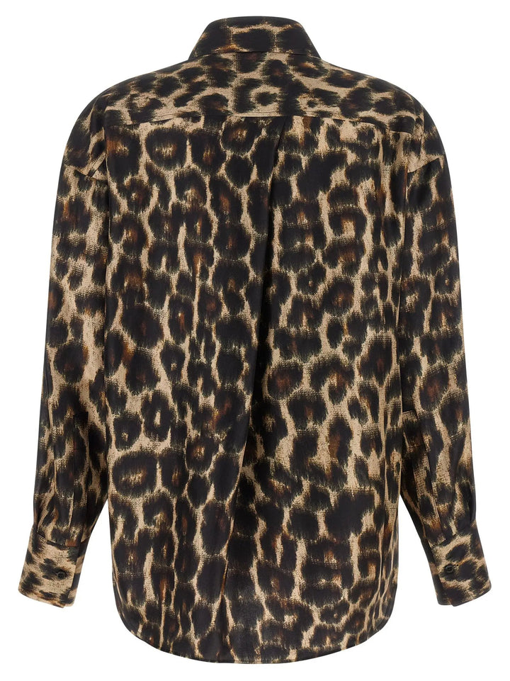 Alberto Biani Sample Sale | Alberto Biani Brown Silk Blouse - | Designer outlet