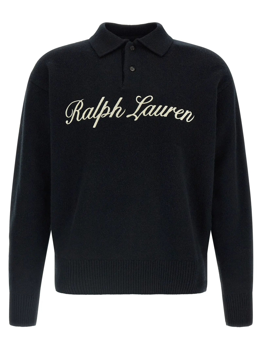 Polo Ralph Lauren Sample Sale | Polo Ralph Lauren Black Wool Polo Shirt - | Designer outlet