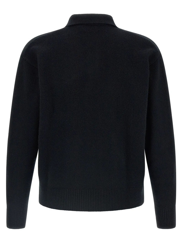 Polo Ralph Lauren Sample Sale | Polo Ralph Lauren Black Wool Polo Shirt - | Designer outlet