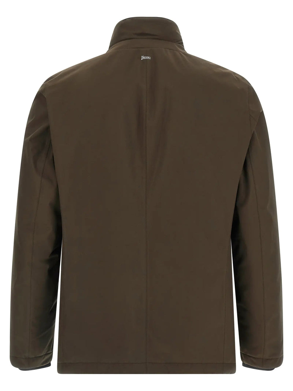 Herno Sample Sale | Herno Brown Polyester Full-Length Jacket - | Designer outlet