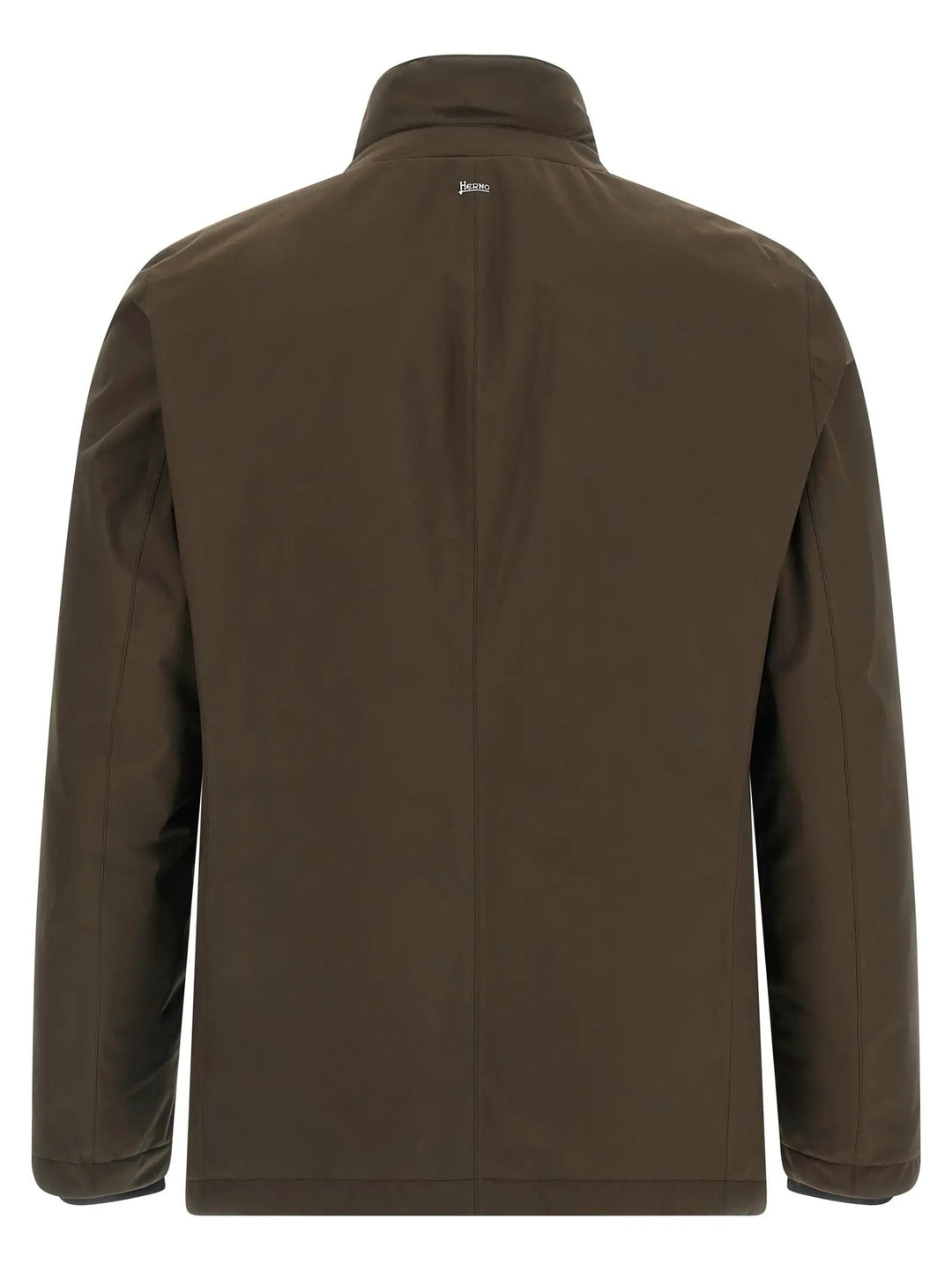 Herno Sample Sale | Herno Brown Polyester Full-Length Jacket - | Designer outlet